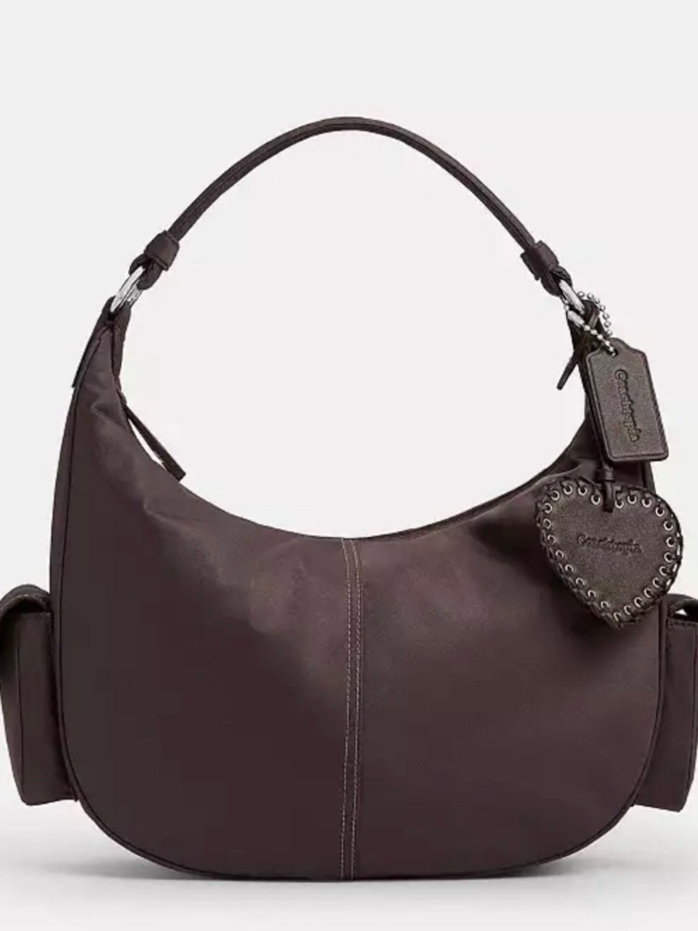 COACH COACHTOPIA CARGO SHOULDER BAG. MAPLE. CDU54. This Coachtopia shoulder bag